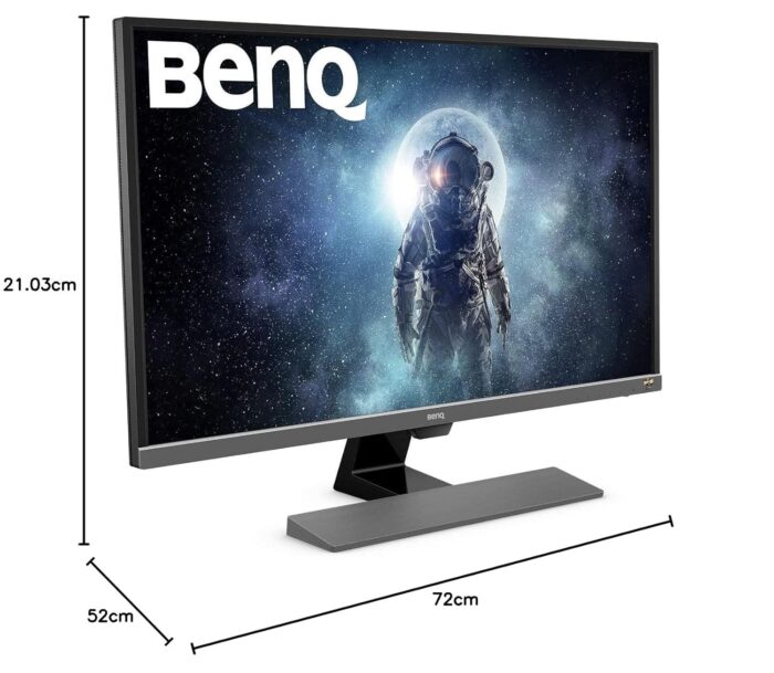 EW3270U｜32" 4K UHD 95% DCI-P3 HDR 10 Premium Entertainment Monitor - Image 2