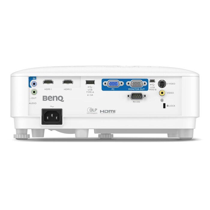 BenQ Ms560 Svga Projector,High Brightness 4000 Ansi Lumens Dlp,20000:1 High Contrast Ratio,Dual Hdmi,USB-A,Keystone Correction,Upto 15000 Hrs Lamp Life,Anti-Dust Sensor,3D Capable,10W Speaker,White - Image 2