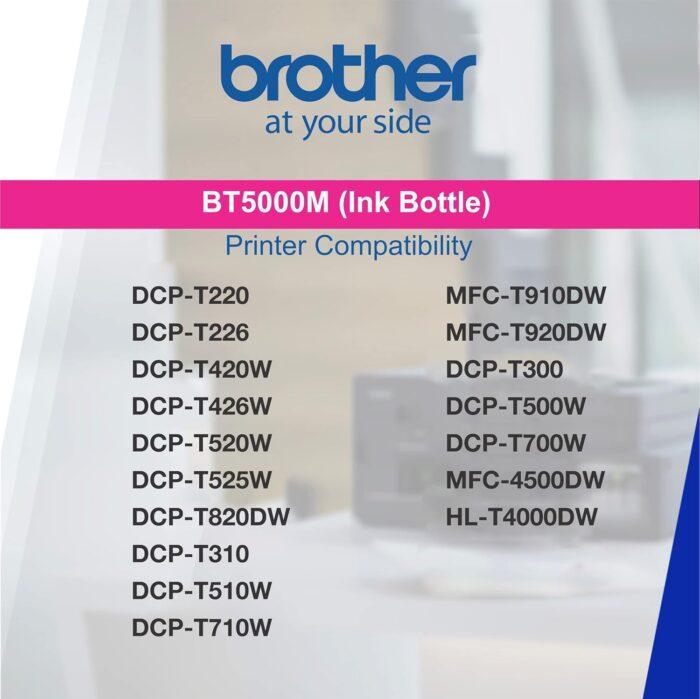 BROTHER BT5000M Ink Bottle (Magenta) - Image 5