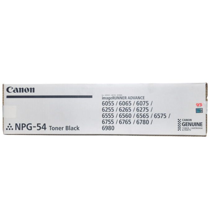 Canon Genuine NPG-54 Black Toner Cartridge