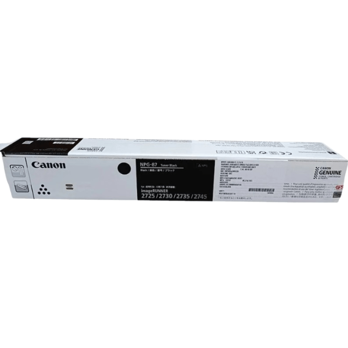 Canon Genuine NPG-87 Black Toner Cartridge